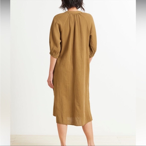 NEW Sundry Dijon Henley Dress - Picture 2 of 9